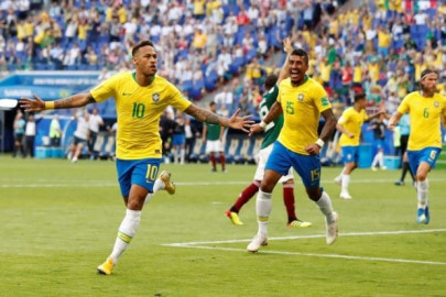 neymar dazzles and disappoints as brazil reach world cup quarters neymar dazzles and disappoints as brazil reach world cup quarters