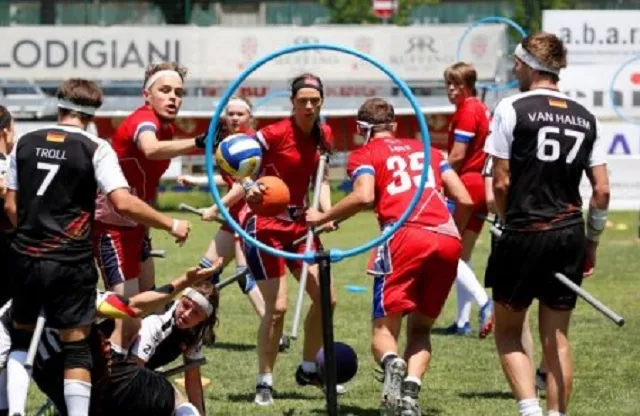 us beats belgium in quidditch world cup photo reuters us beats belgium in quidditch world cup photo reuters