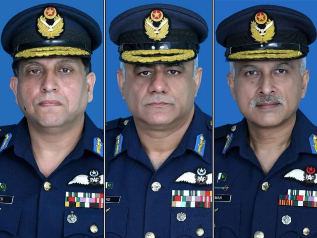 air marshal zaheer ahmed babar air marshal javed saeed and air marshal syed noman ali photo paf air marshal zaheer ahmed babar air marshal javed saeed and air marshal syed noman ali photo paf