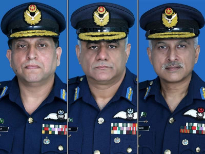 government promotes three paf officers to air marshal government promotes three paf officers to air marshal