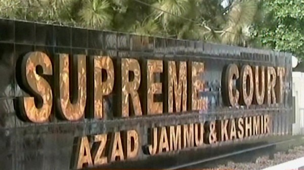 the supreme judicial council of azad jammu and kashmir finalises its report against sitting chief justice manzoor gilani