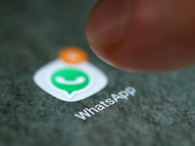 the whatsapp app logo is seen on a smartphone in this picture illustration photo reuters