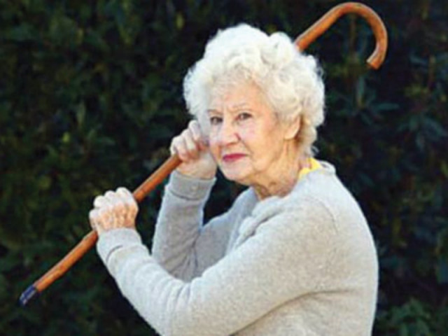 92 year old woman a suspect in the murder of her 72 year old son photo stock image file