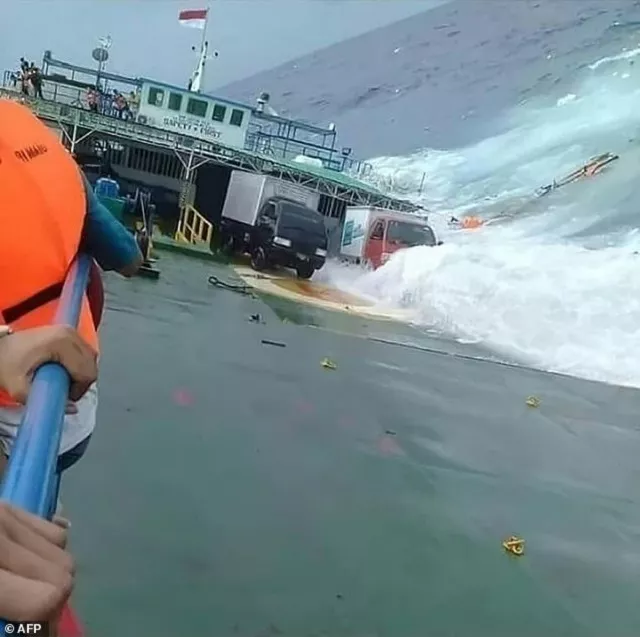 the km lestari was believed to be carrying about 190 people and dozens of vehicles when it ran aground tuesday afternoon about 300 metres from the shore of sulawesi island photo afp the km lestari was believed to be carrying about 190 people and dozens of vehicles when it ran aground tuesday afternoon about 300 metres from the shore of sulawesi island photo afp