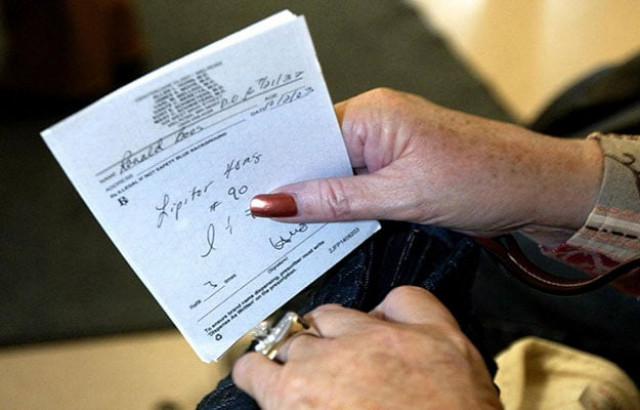 doctors asked to use standardised prescription forms photo afp doctors asked to use standardised prescription forms photo afp