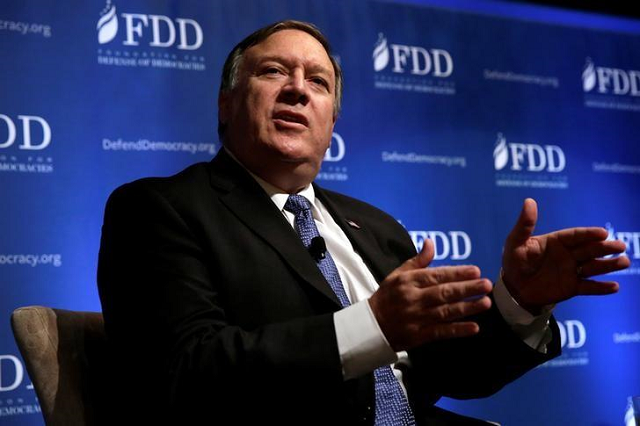 pompeo and trump have vowed to keep in the place the international economic sanctions that they believe forced the north to the negotiating table in the first place photo reuters