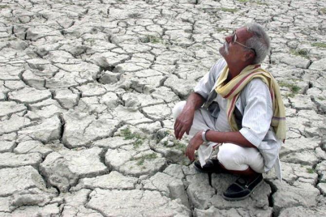 bundelkhand hit by drought photo afp