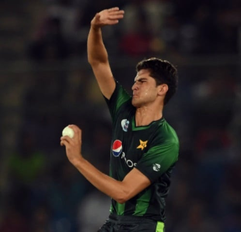 shaheen afridi picked up three wickets to help pakistan defeat australia in the tri series photo afp shaheen afridi picked up three wickets to help pakistan defeat australia in the tri series photo afp