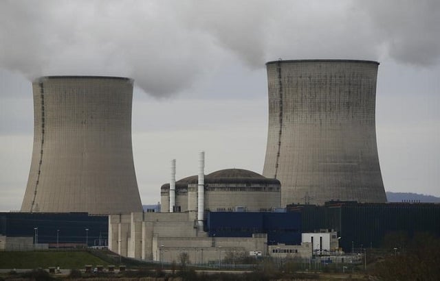 two cooling towers and pressurised water reactors of the nuclear power plant photo reuters file