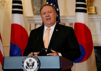 as pompeo heads to north korea state department denies softening as pompeo heads to north korea state department denies softening