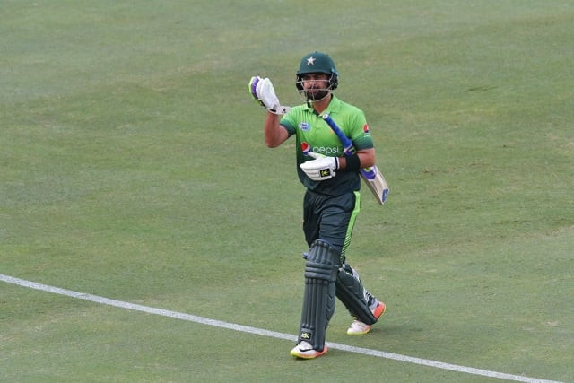 ahmed shehzad reacts after being dismissed during a match photo afp ahmed shehzad reacts after being dismissed during a match photo afp