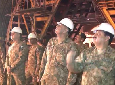 coas visits under construction twin tube tunnel on swat motorway coas visits under construction twin tube tunnel on swat motorway