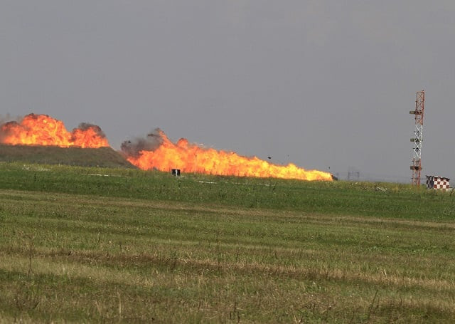 television reports quoted witnesses as saying the pilot might have tried to avoid hitting the crowds and instead chose to crash on a nearby field photo courtesy the aviationist television reports quoted witnesses as saying the pilot might have tried to avoid hitting the crowds and instead chose to crash on a nearby field photo courtesy the aviationist