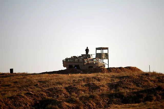 jordanian soldiers control the border between syria and jordan near the town of nasib southern syria photo afp jordanian soldiers control the border between syria and jordan near the town of nasib southern syria photo afp