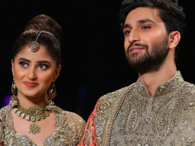 sajal aly pens heartfelt message for yaqeen ka safar co star ahad raza mir