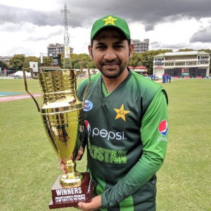 sarfraz hails teamwork after t20i tri series win sarfraz hails teamwork after t20i tri series win