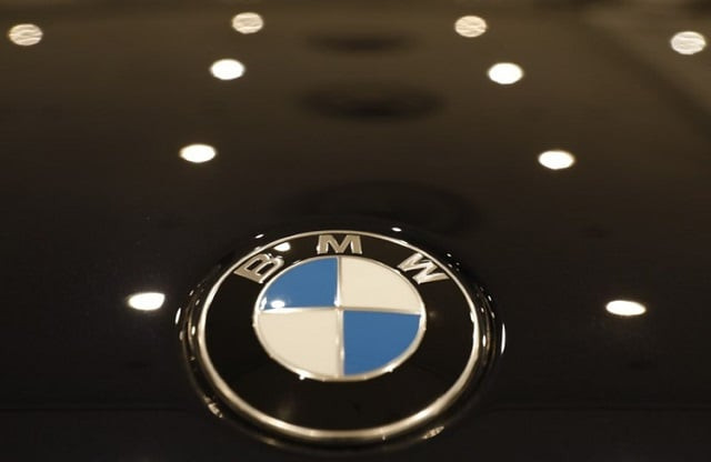 the bmw logo is seen on a vehicle at the new york auto show in the manhattan borough of new york city new york us march 29 2018 photo reuters the bmw logo is seen on a vehicle at the new york auto show in the manhattan borough of new york city new york us march 29 2018 photo reuters