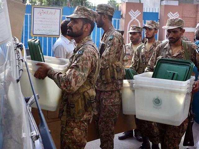 ECP seeks army’s deployment during polls | The Express Tribune