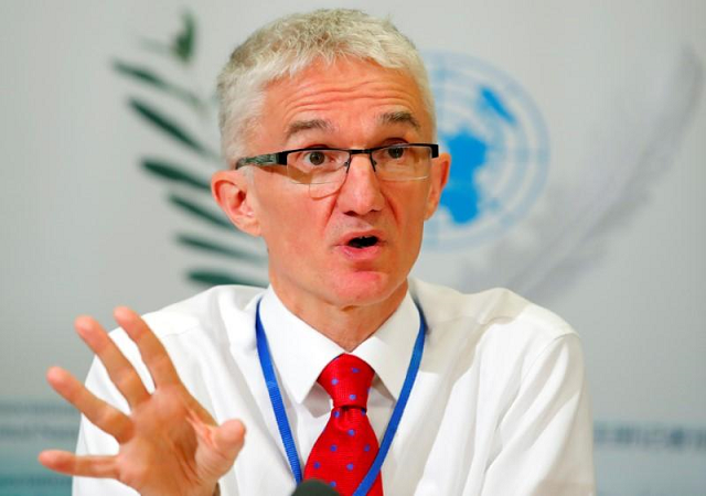 un humanitarian chief mark lowcock arrived in the north korean capital of pyongyang on monday photo reuters un humanitarian chief mark lowcock arrived in the north korean capital of pyongyang on monday photo reuters