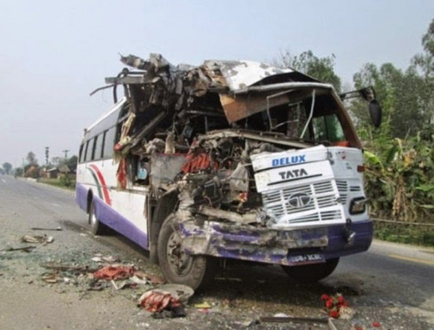 11 dead in iran as tanker crashes into bus photo file 11 dead in iran as tanker crashes into bus photo file