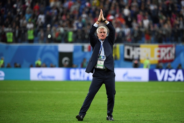 deschamps led the class of 1998 to world cup glory as captain and is now looking to repeat his heroics as a coach photo afp