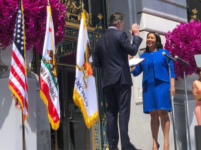 london breed sworn in as san francisco first black female mayor london breed sworn in as san francisco first black female mayor