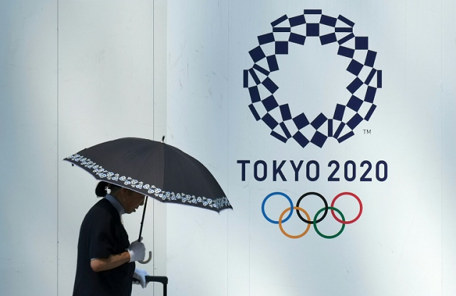 the torch will arrive in the japanese capital on july 10 2020 photo afp