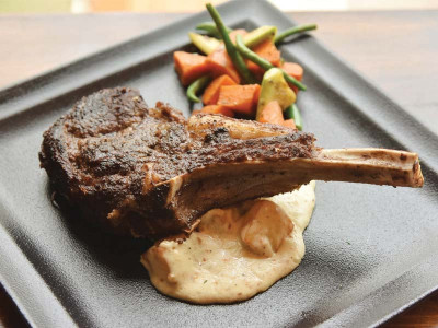 a quick bite with meat the cheese