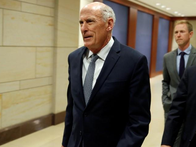 director of national intelligence dan coats arrives for a closed door briefing on syria for the u s house of representatives on capitol hill in washington us april 17 2018 reuters