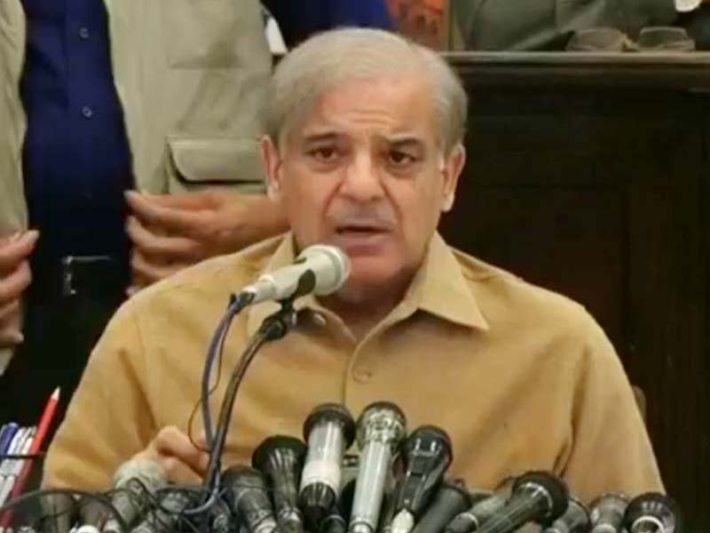 shehbaz sharif vows to turn pml n election rallies into protest demonstration due to the treatment given screengrab