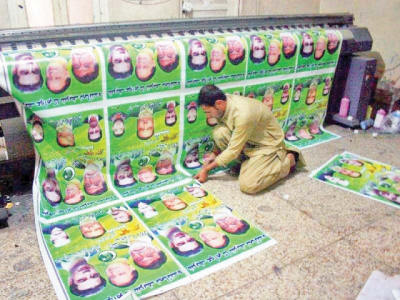 printing businesses suffering ahead of polls