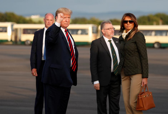 trump said he did not see any democrat who could beat him photo reuters trump said he did not see any democrat who could beat him photo reuters