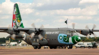 paf aircraft declared runner up at royal international air tattoo show