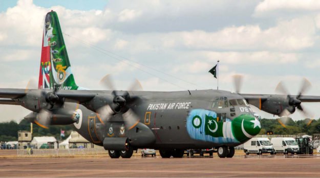 paf c 130 aircraft participating in the royal international air tattoo 2018 photo paf