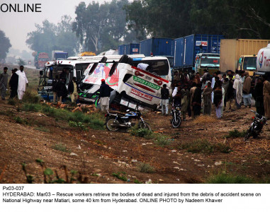17 dead several injured in hyderabad road accident