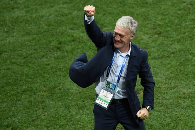 deschamps admitted his side s world cup winning campaign was built on a defence first mentality photo afp deschamps admitted his side s world cup winning campaign was built on a defence first mentality photo afp