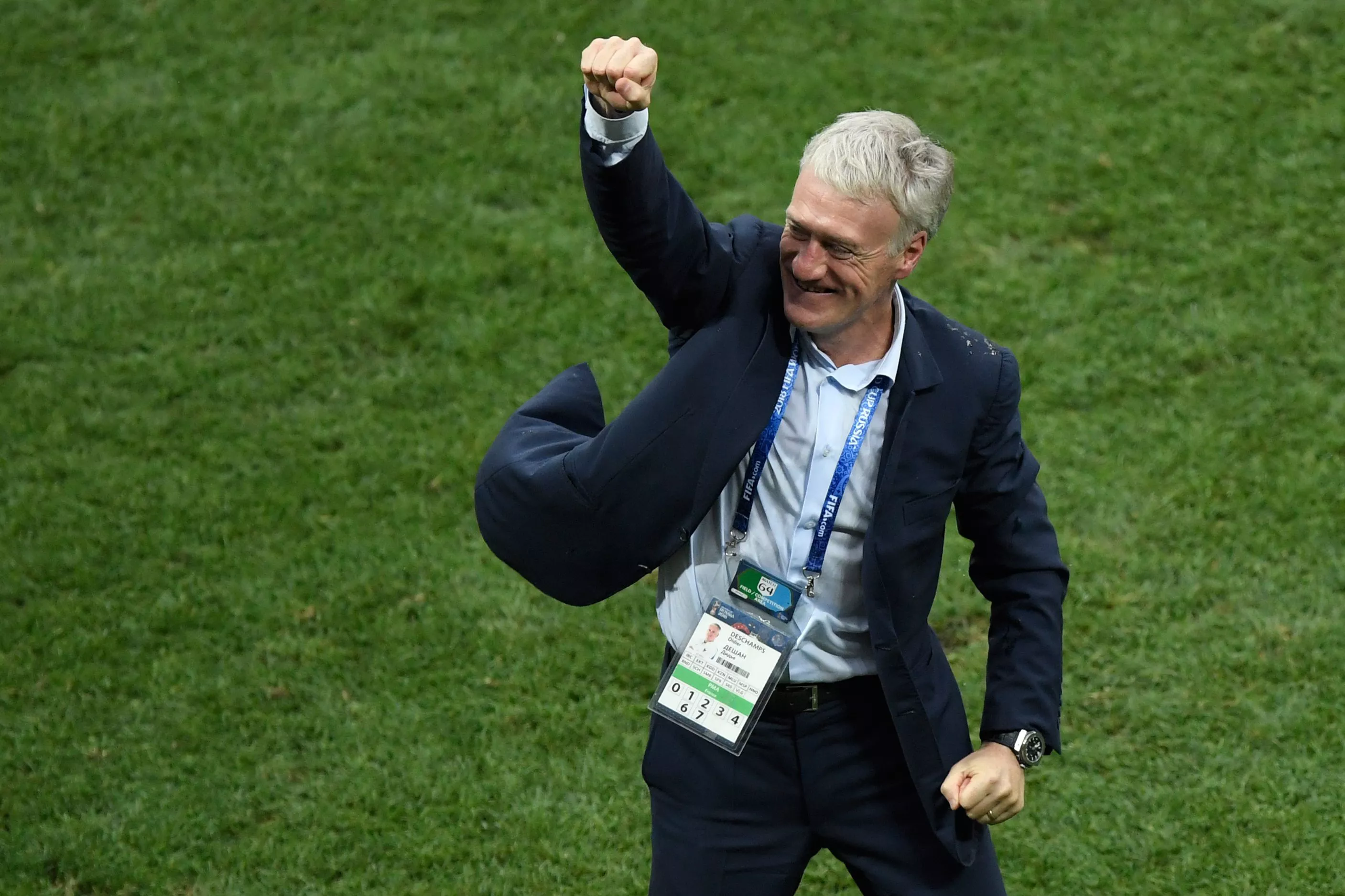 deschamps admitted his side s world cup winning campaign was built on a defence first mentality photo afp deschamps admitted his side s world cup winning campaign was built on a defence first mentality photo afp