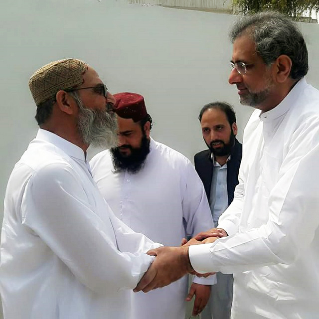 aswj announces support to ex pm abbasi for july 25 elections