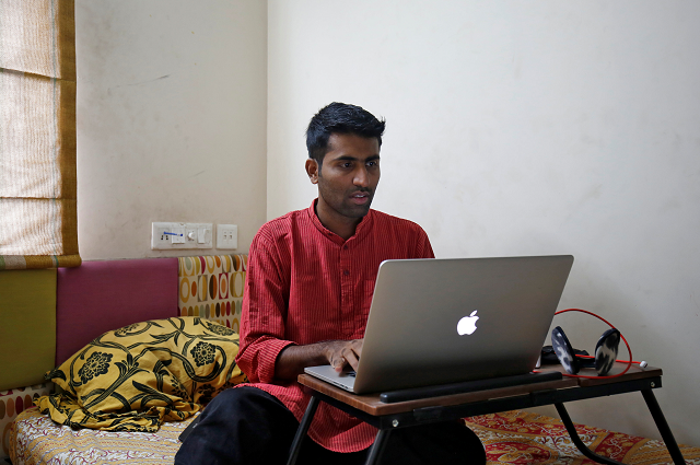 akhilesh godi one of the petitioners challenging india 039 s ban on homosexuality photo reuters