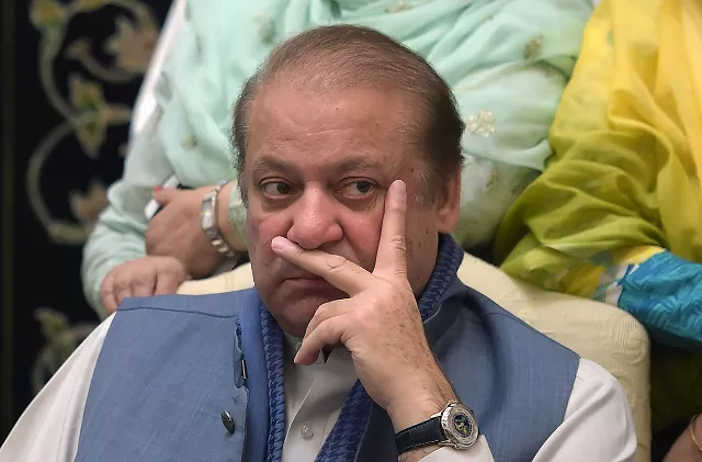 nawaz sharif was denied counsel with his legal team today photo afp nawaz sharif was denied counsel with his legal team today photo afp
