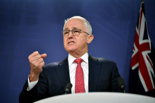 australian prime minister malcolm turnbull speaks to the media in sydney australia july 19 2018 photo reuters