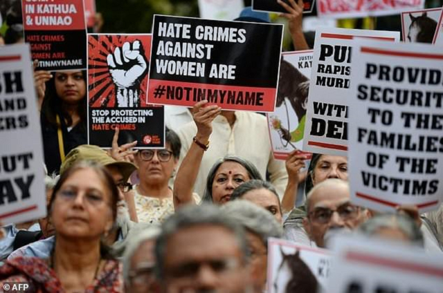 sexual crimes like rape are widespread in india with a 110 rapes occurring per day photo afp sexual crimes like rape are widespread in india with a 110 rapes occurring per day photo afp