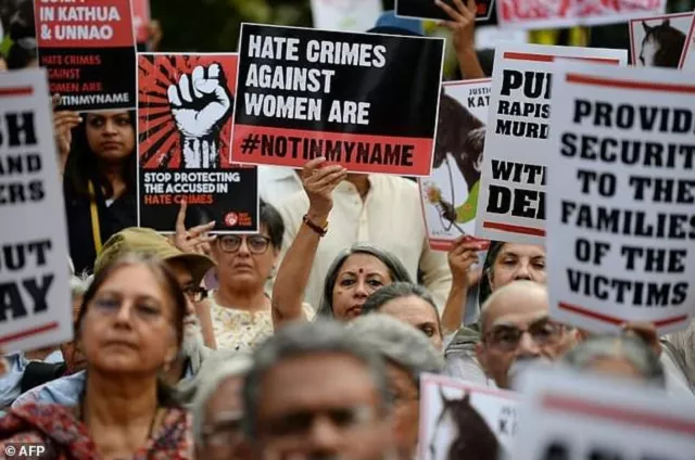 sexual crimes like rape are widespread in india with a 110 rapes occurring per day photo afp sexual crimes like rape are widespread in india with a 110 rapes occurring per day photo afp