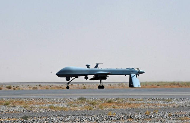 a u s predator unmanned drone armed with a missile stands on the tarmac of kandahar military airport june 13 2010 photo reuters a u s predator unmanned drone armed with a missile stands on the tarmac of kandahar military airport june 13 2010 photo reuters