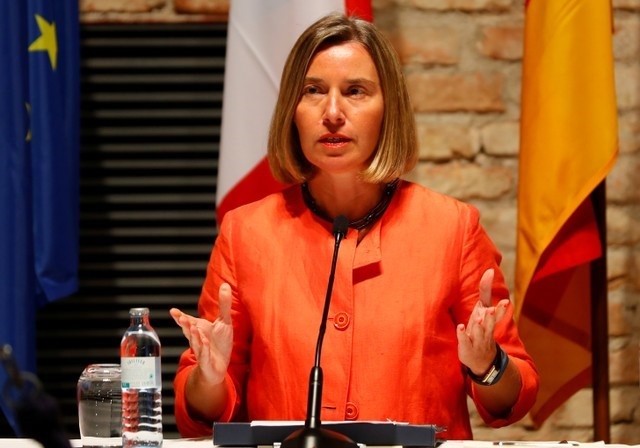 file photo european union high representative for foreign affairs and security policy federica mogherini photo reuters file