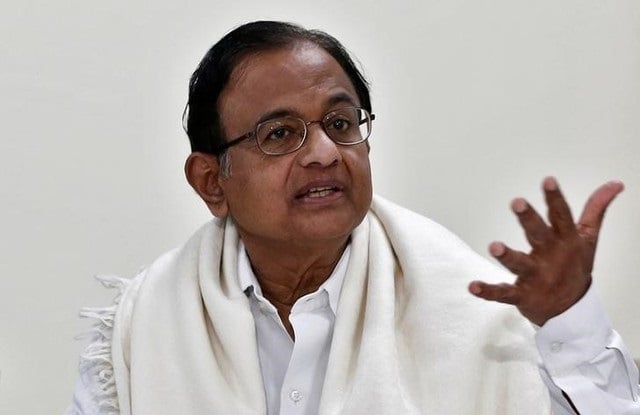 former finance minister p chidambaram chidambaram confirms the charge says he would 039 vigorously 039 contest the case photo reuters file