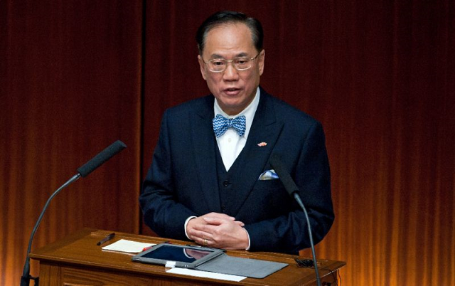 former hong kong leader donald tsang photo afp former hong kong leader donald tsang photo afp