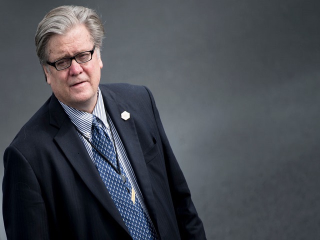 steve bannon former white house chief strategist defended robinson on london 039 s lbc radio last week photo afp