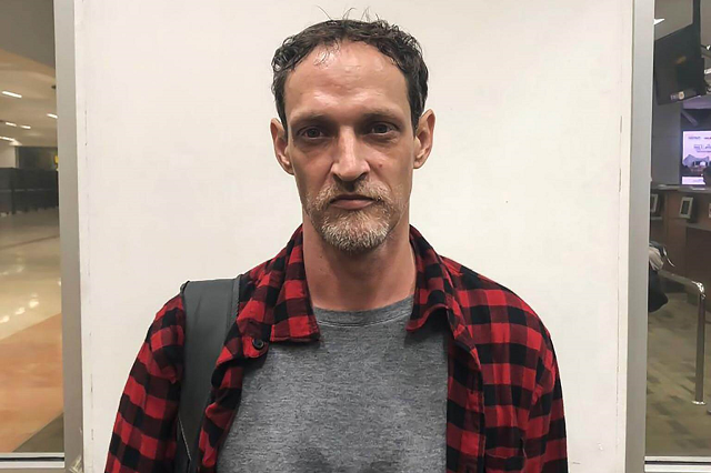 police arrested michael blanc on the day after christmas in 1999 at bali airport with 3 8kg of hashish hidden inside scuba diving canisters photo afp police arrested michael blanc on the day after christmas in 1999 at bali airport with 3 8kg of hashish hidden inside scuba diving canisters photo afp