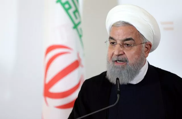 iran 039 s president hassan rouhani attends a news conference at the chancellery in vienna austria july 4 2018 photo reuters iran 039 s president hassan rouhani attends a news conference at the chancellery in vienna austria july 4 2018 photo reuters